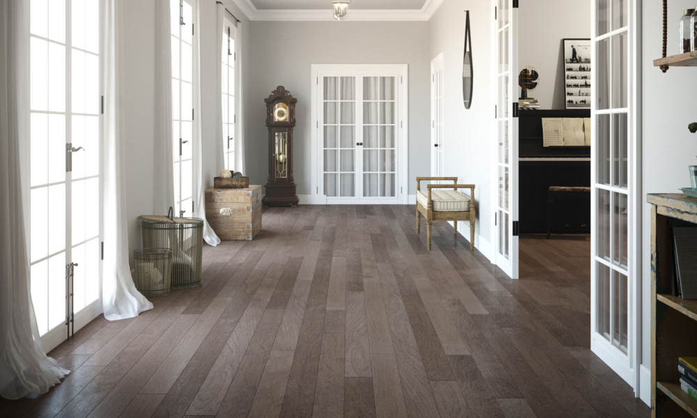 Corridor Planchers de Bois Franc Wickham